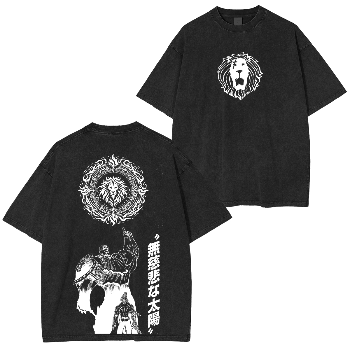 Seven Deadly Sins Escanor  Unisex Washed T-Shirt