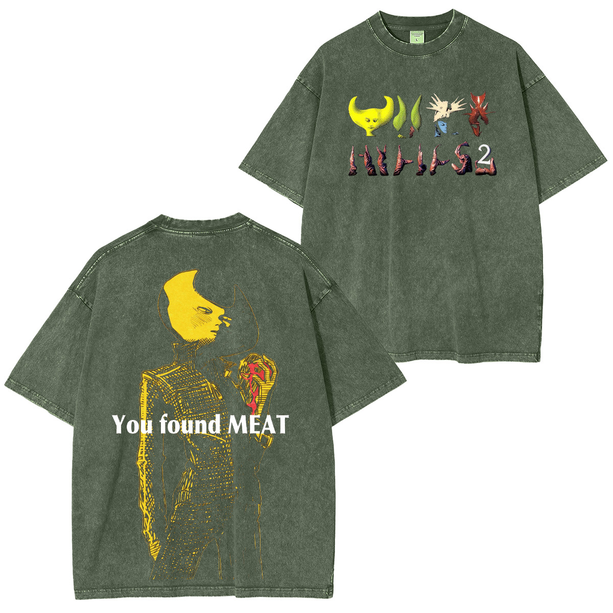 Hylics Game Unisex Washed T-Shirt