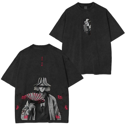 Bleach Kisuke Urahara Unisex Washed T-Shirt