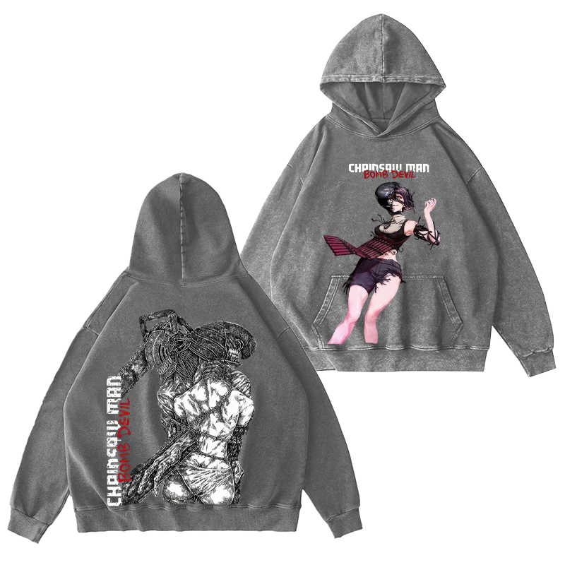 Chainsaw Man Bome Devil Unisex Washed T-Shirt