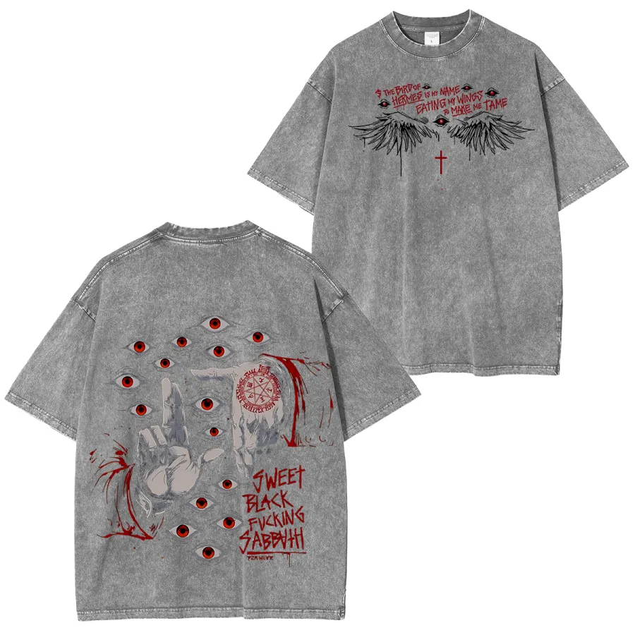 Alucard the Wings Hellsing Unisex Washed T-Shirt