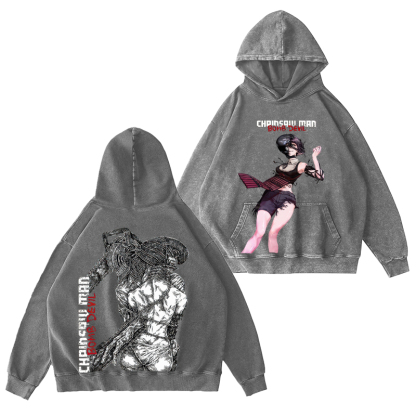 Chainsaw Man Bome Devil Unisex Washed T-Shirt