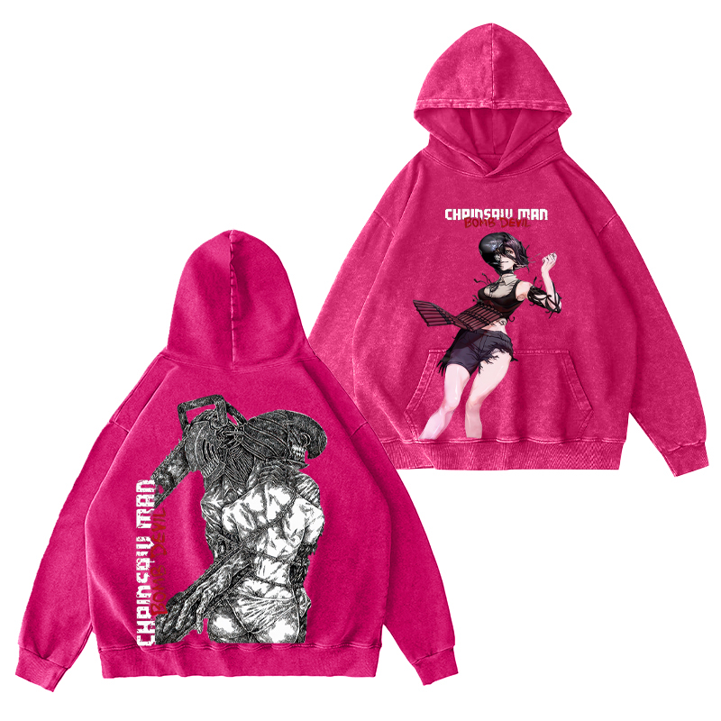 Chainsaw Man Bome Devil Unisex Washed T-Shirt