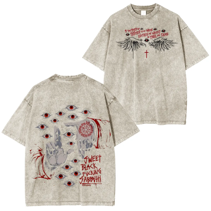 Alucard the Wings Hellsing Unisex Washed T-Shirt