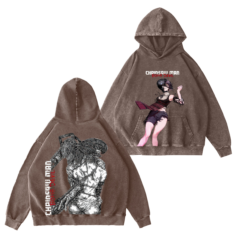 Chainsaw Man Bome Devil Unisex Washed T-Shirt