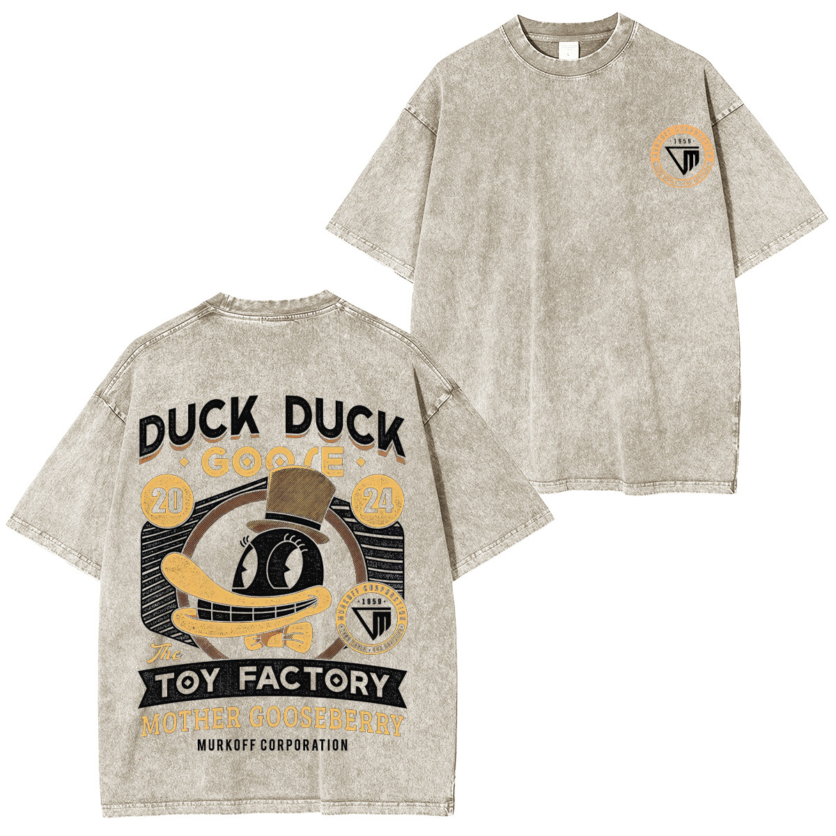 The Outlast Trials The Toy Factory Mother Gooseberry Unisex Washed T-Shirt