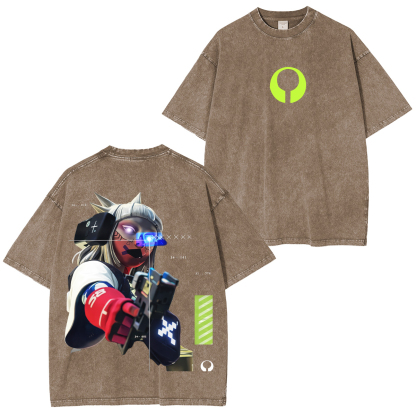 Paragon: The Overprime Printed Unisex Washed T-Shirt