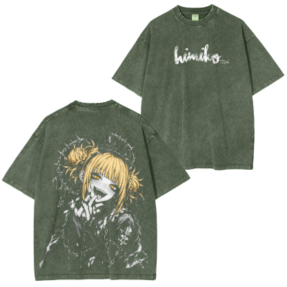 My Hero Academia Printed Unisex Washed T-Shirt