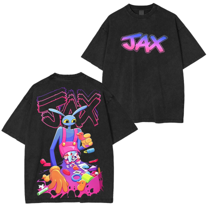The Amazing Digital Circus Printed Unisex Washed T-Shirt