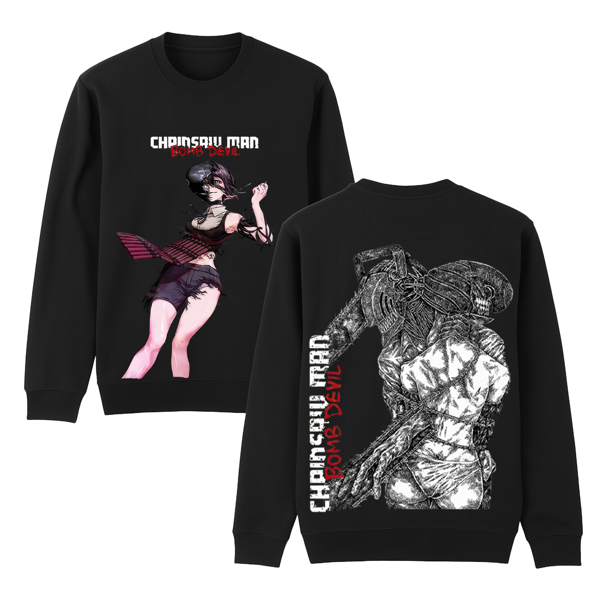 Chainsaw Man Bome Devil Unisex Washed T-Shirt