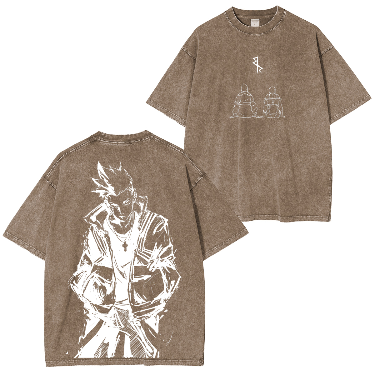 Cyberpunk: Edgerunners Printed Unisex Washed T-Shirt