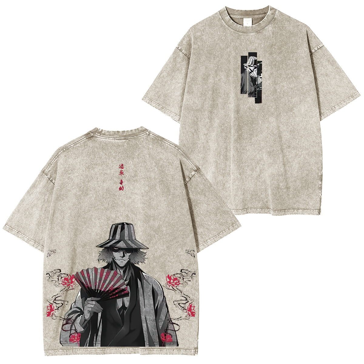 Bleach Kisuke Urahara Unisex Washed T-Shirt
