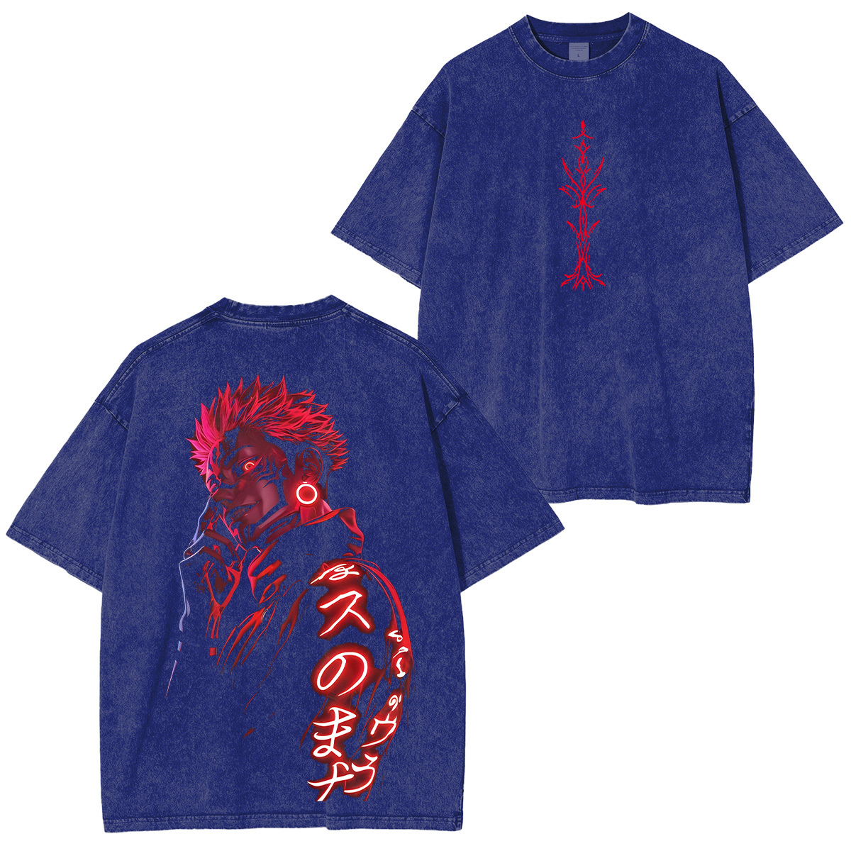 Jujutsu Kaisen Ryomen Sukuna Unisex Washed T-Shirt