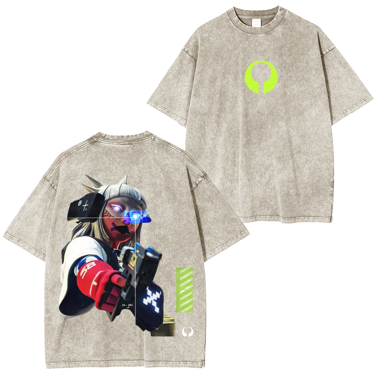 Paragon: The Overprime Printed Unisex Washed T-Shirt