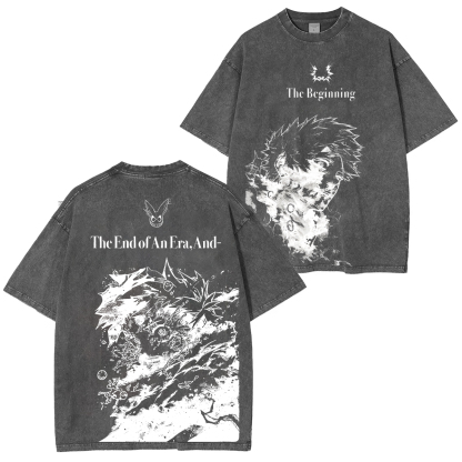 My Hero Academia Katsuki Bakugo Unisex Washed T-Shirt