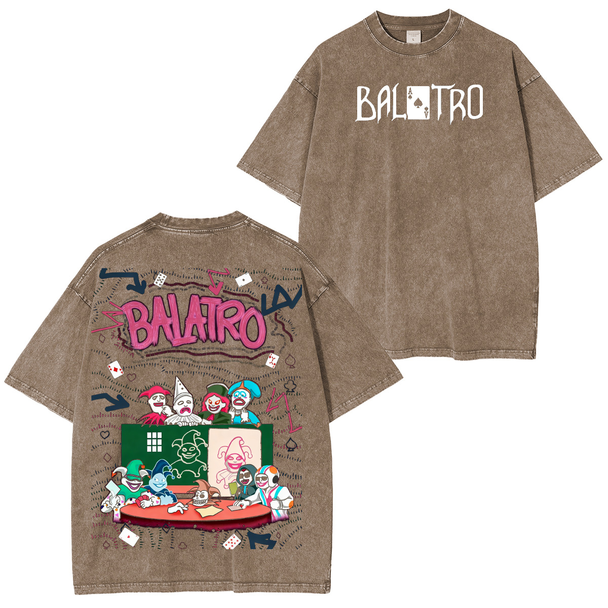 Balatro Washed T-shirt/Crewneck/Hoodie