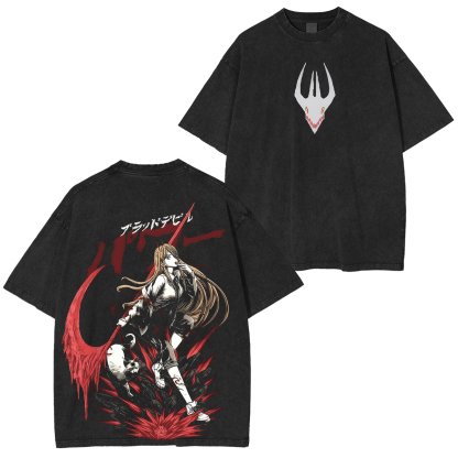 Blood Devil Unisex Washed T-Shirt