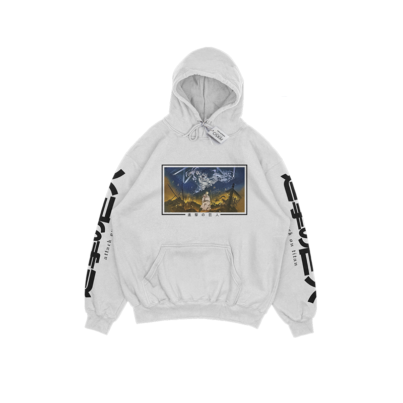 Attack on Titan Printed Men's Hoodie