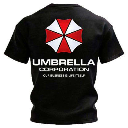 Resident Evil Umbrella Corporation Printed Unisex Oversized T-shirt