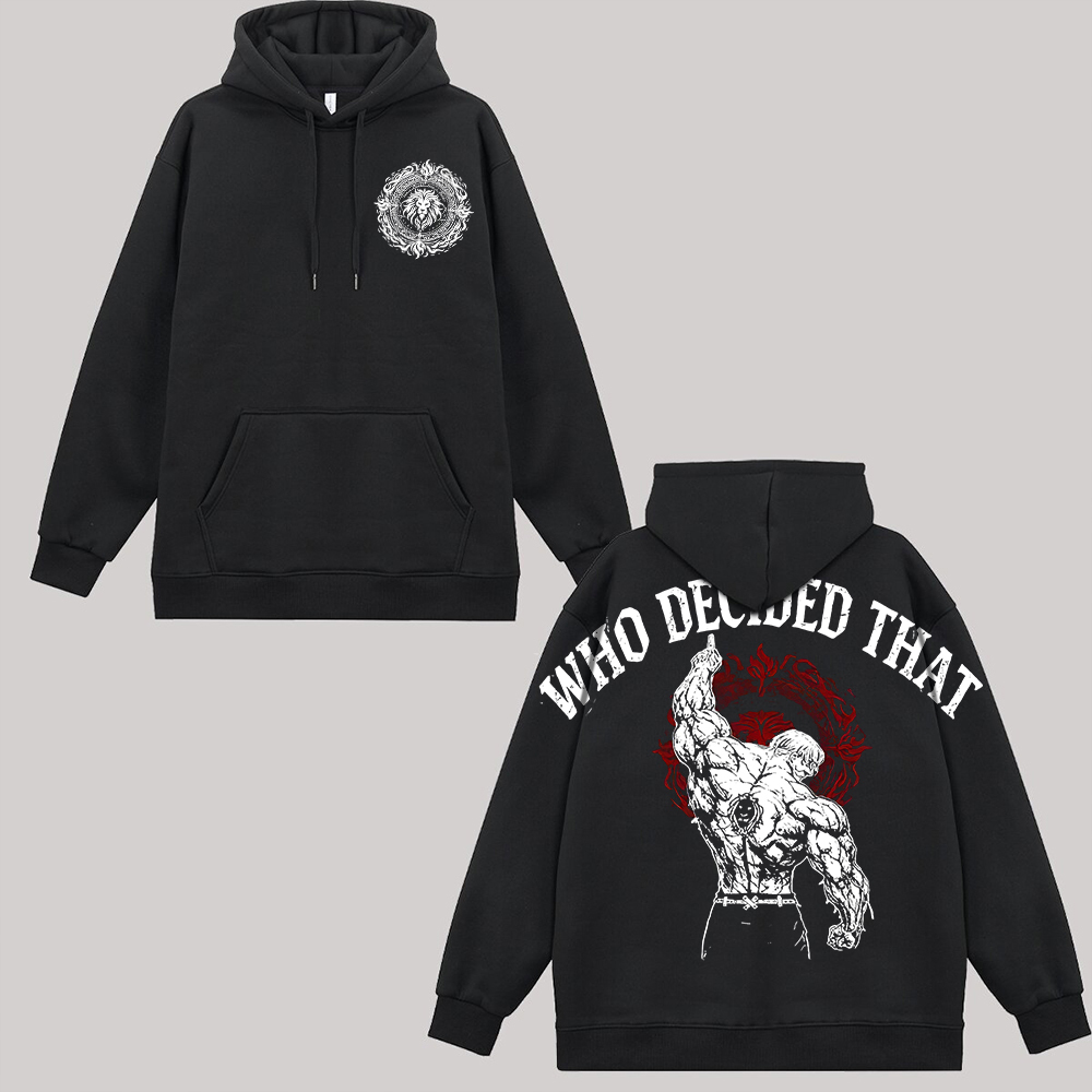 The Seven Deadly Sins Escanor Printed Unisex Hoodie