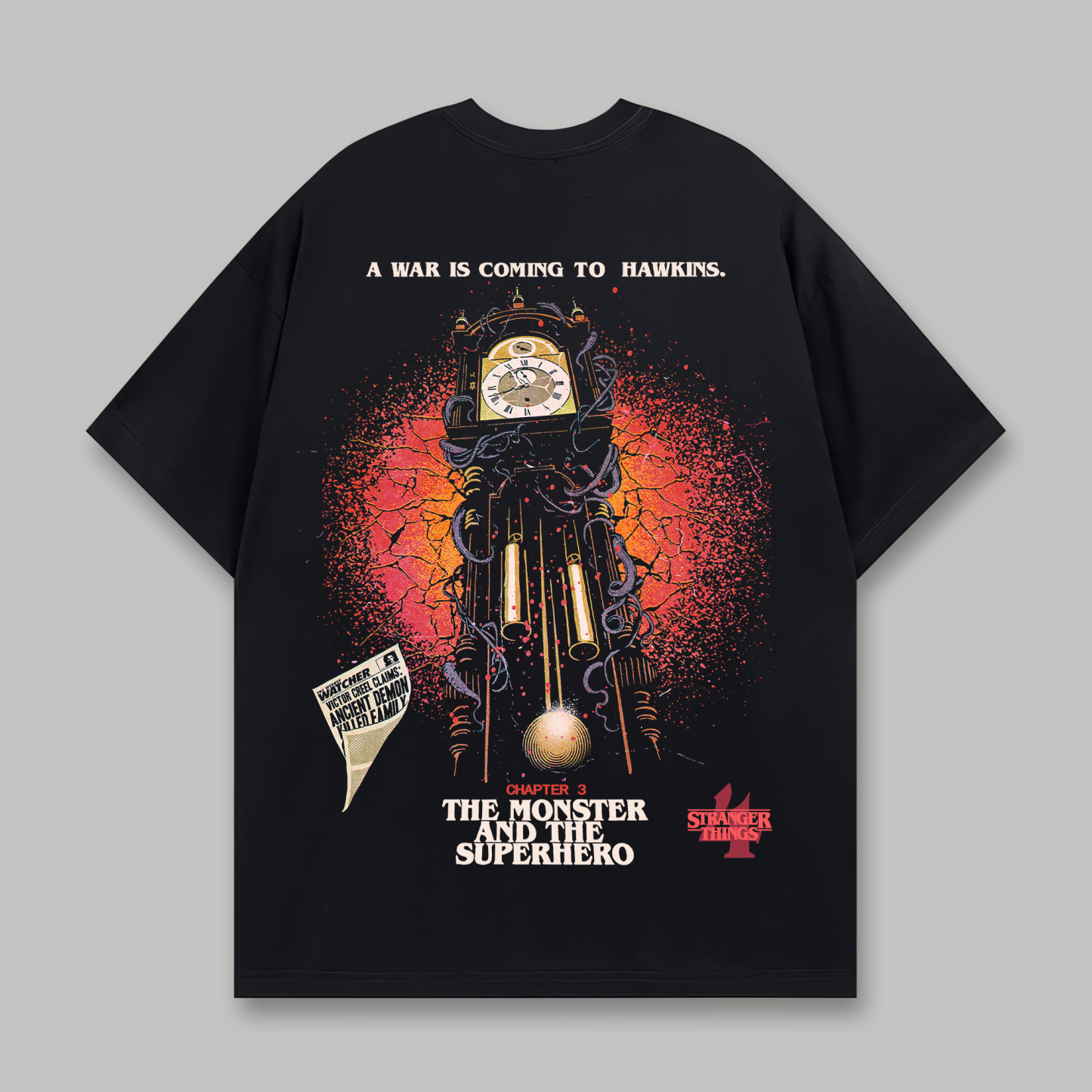 Stranger Things A War Is Coming To Hawkins Unisex T-Shirt