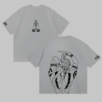 Jinx Arcane II Printed Oversized T-shirts