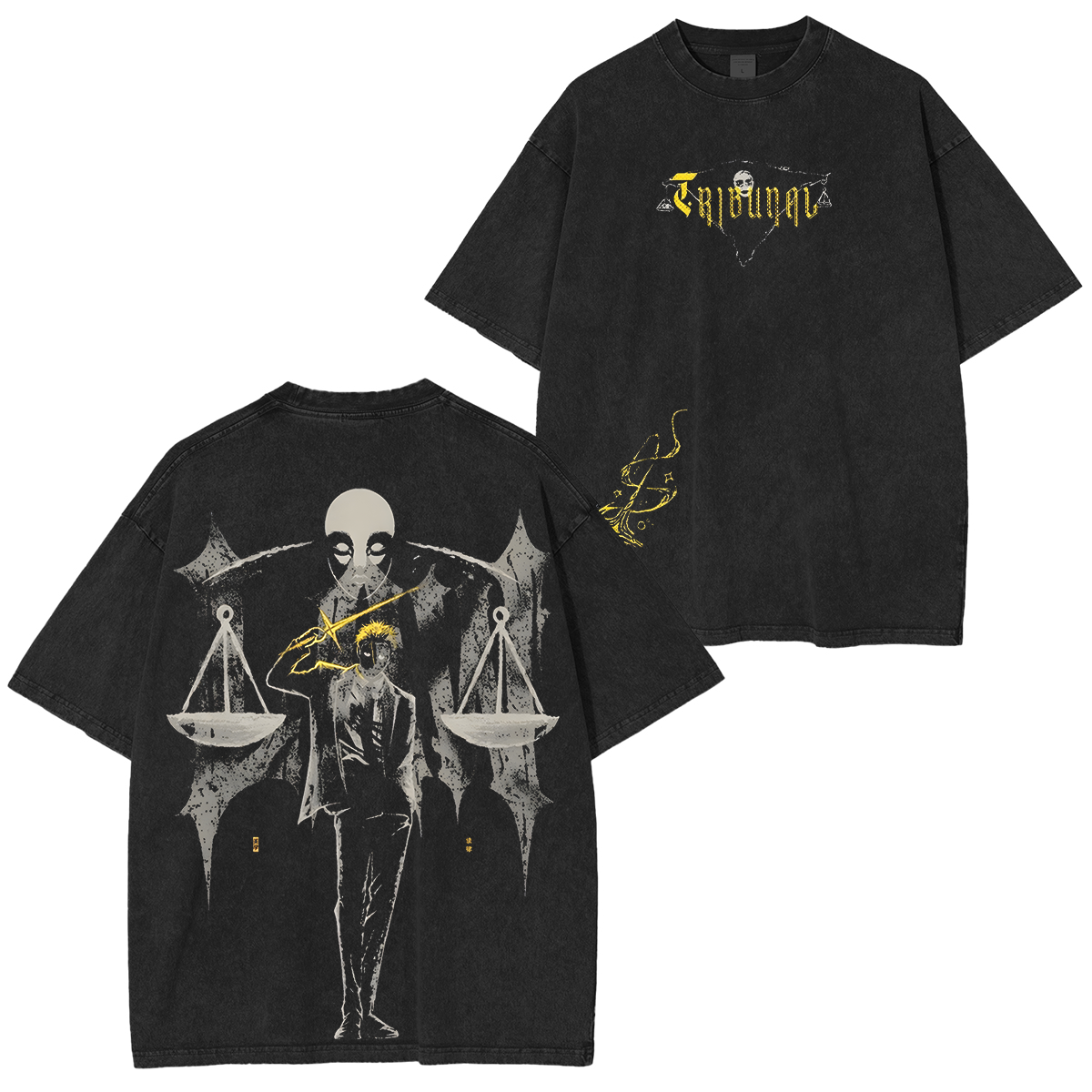 Jujutsu Kaisen Hiromi Higuruma Printed Unisex Washed T-Shirt