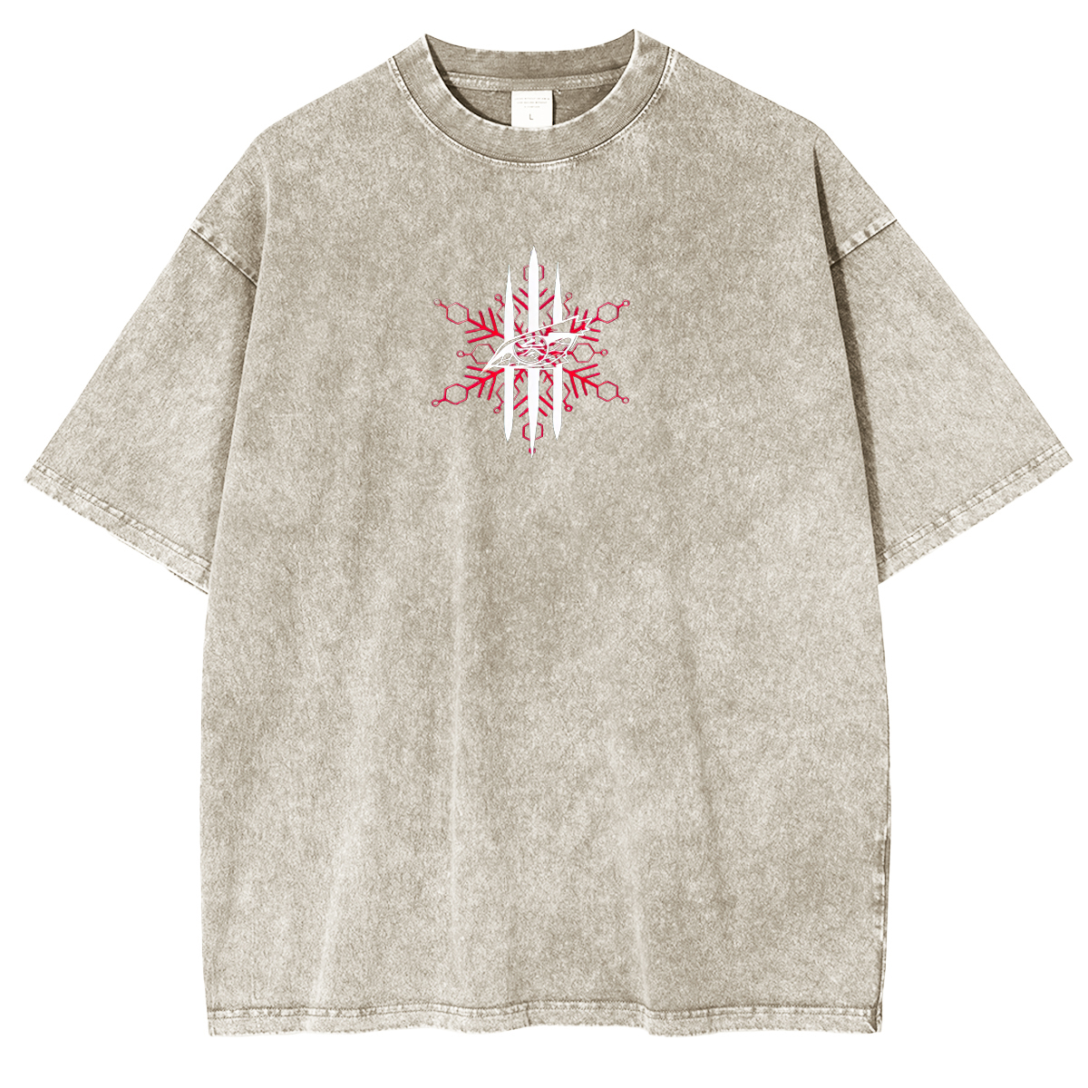 Demon Slayer Akaza Unisex Washed T-Shirt