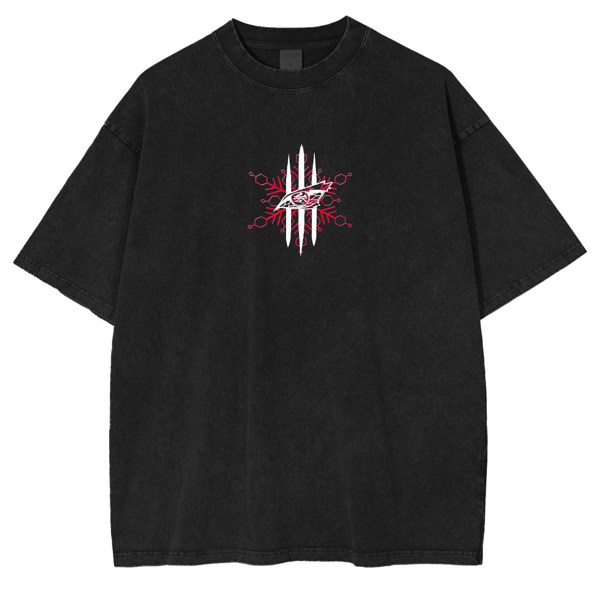 Demon Slayer Akaza Unisex Washed T-Shirt