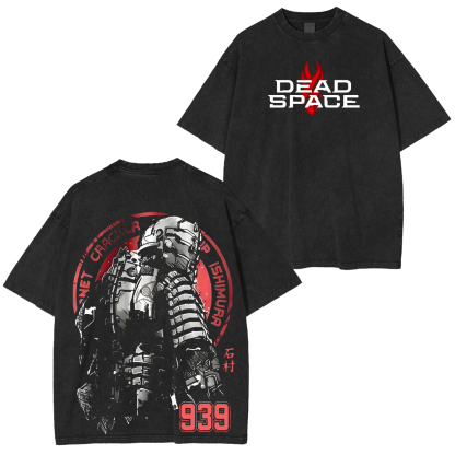 Dead Space Printed Unisex Washed T-Shirt