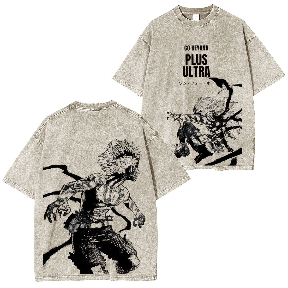My Hero Academia Katsuki Bakugo Unisex Washed T-Shirt