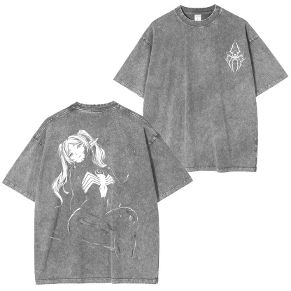 Frieren x Venom Unisex Washed T-Shirt