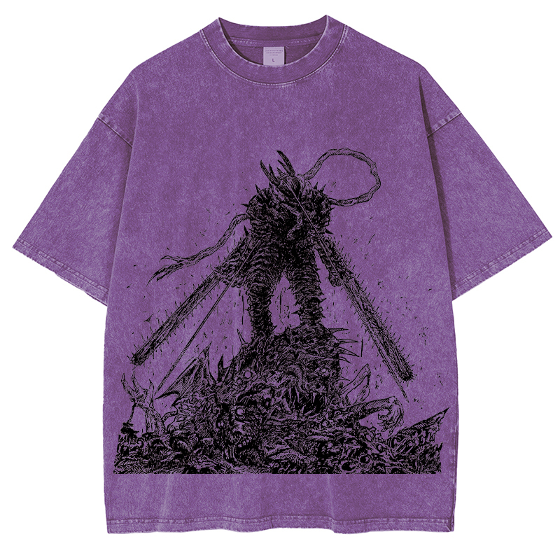 Chainsaw Man Unisex Washed T-Shirt