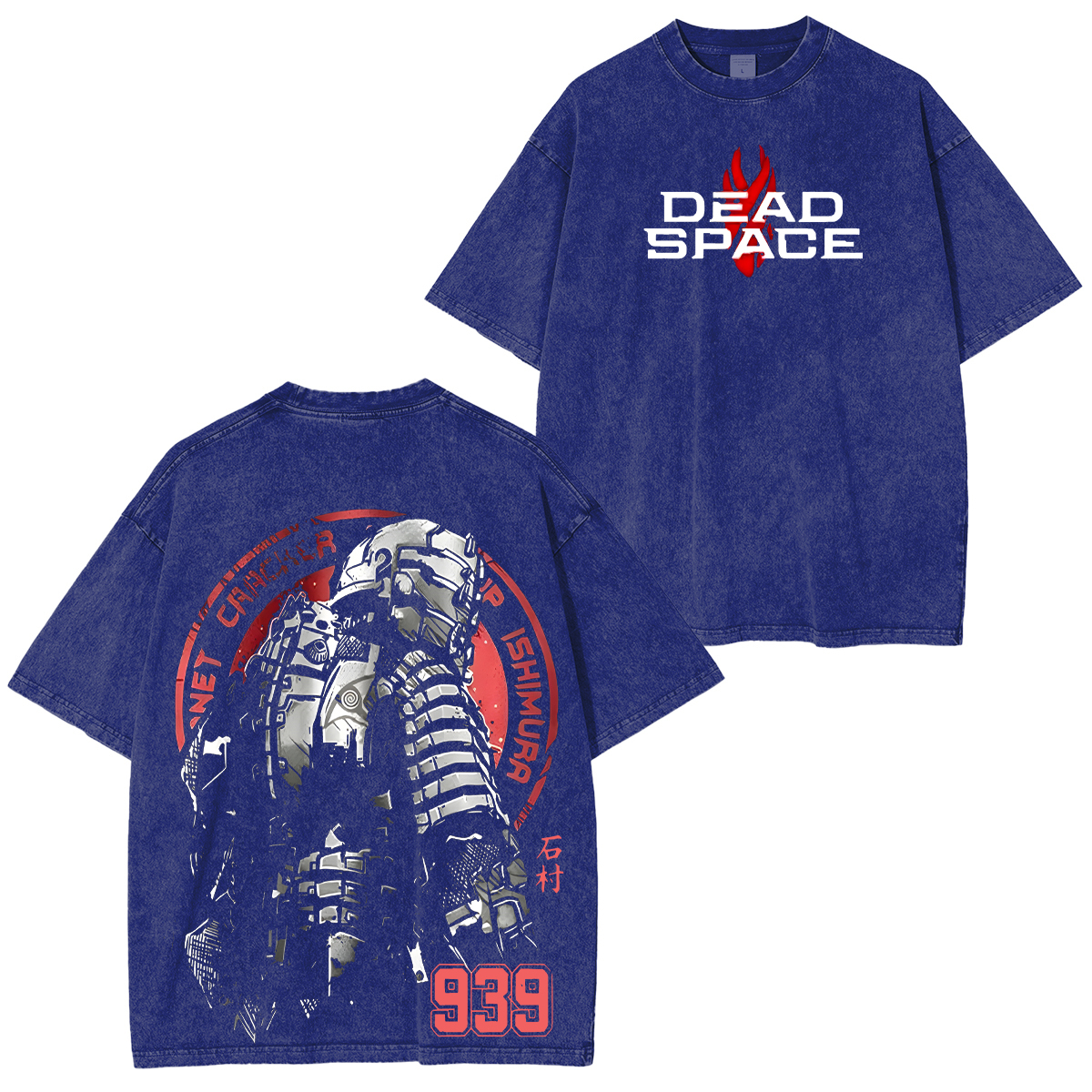 Dead Space Printed Unisex Washed T-Shirt