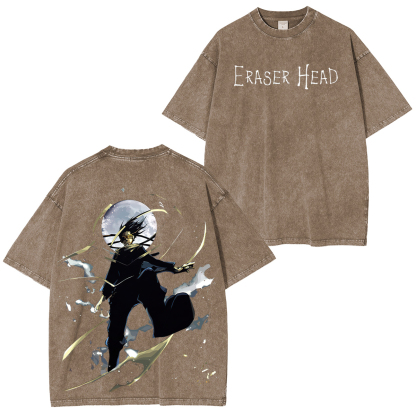 My Hero Academia Eraser Head Unisex Washed T-Shirt