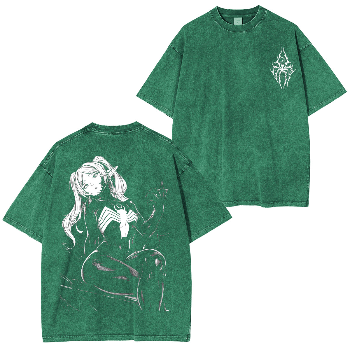 Frieren x Venom Unisex Washed T-Shirt