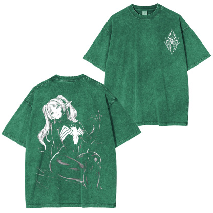 Frieren x Venom Unisex Washed T-Shirt