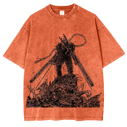 Chainsaw Man Unisex Washed T-Shirt