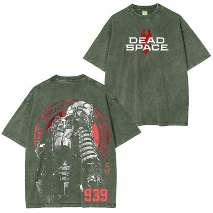 Dead Space Printed Unisex Washed T-Shirt