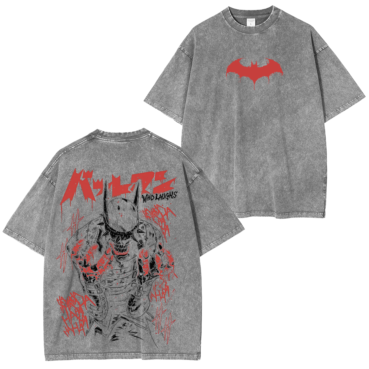 The Batman Who Laughs Printed Unisex Oversized T-Shirt