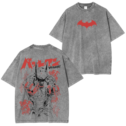 The Batman Who Laughs Printed Unisex Oversized T-Shirt