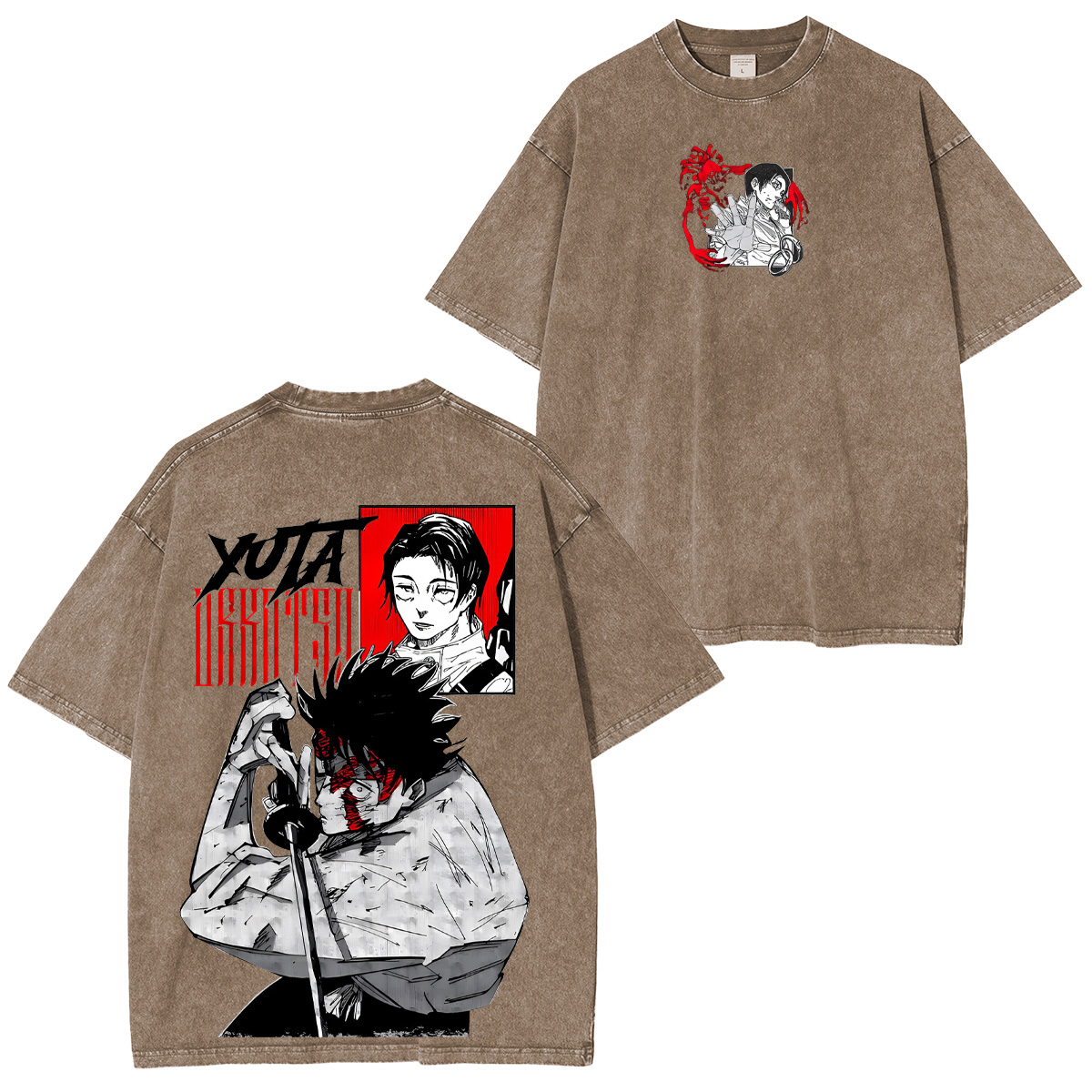 Jujutsu Kaisen Yuta Okkotsu Unisex Washed T-Shirt