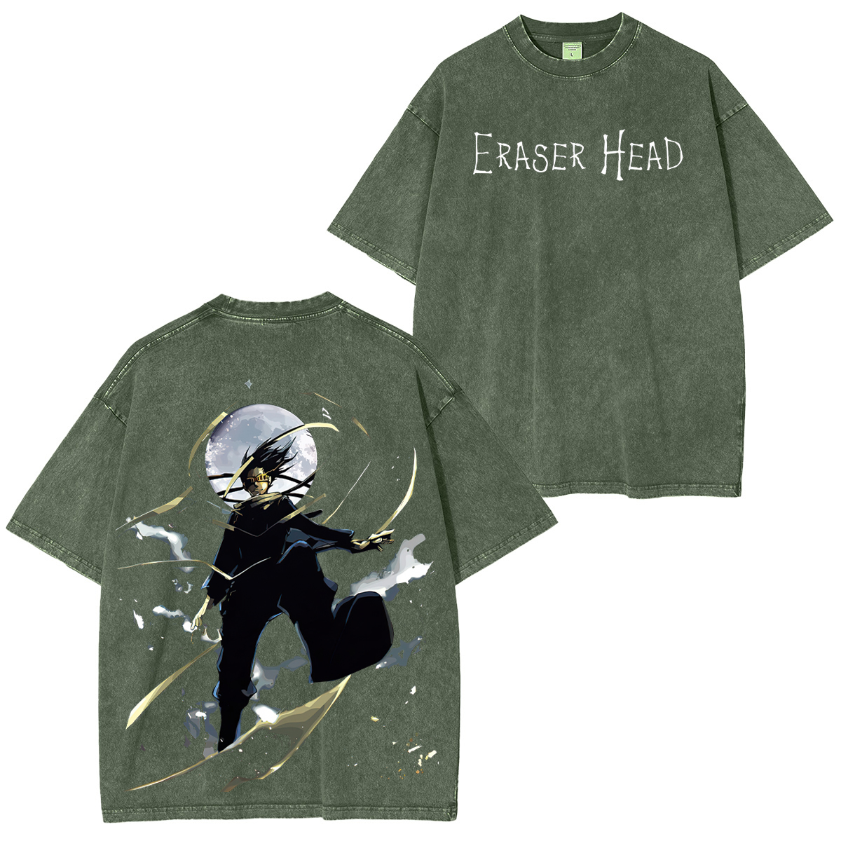 My Hero Academia Eraser Head Unisex Washed T-Shirt