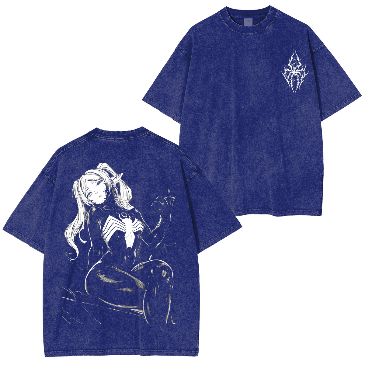 Frieren x Venom Unisex Washed T-Shirt