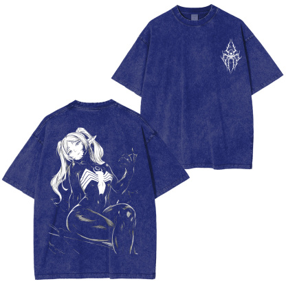 Frieren x Venom Unisex Washed T-Shirt