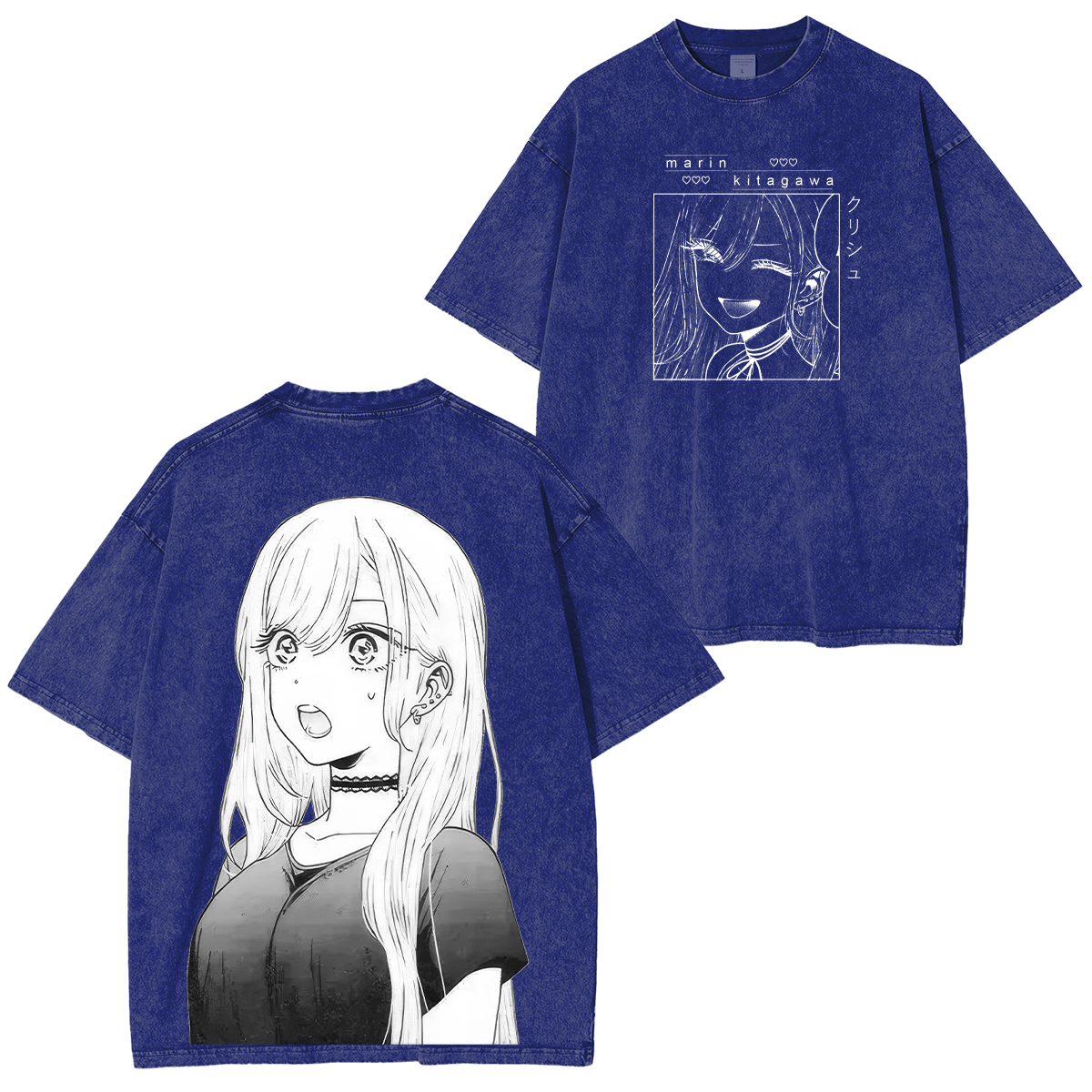 My Dress-Up Darling Marin Kitagawa Printed Unisex Washed T-Shirt