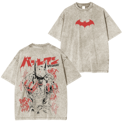 The Batman Who Laughs Printed Unisex Oversized T-Shirt
