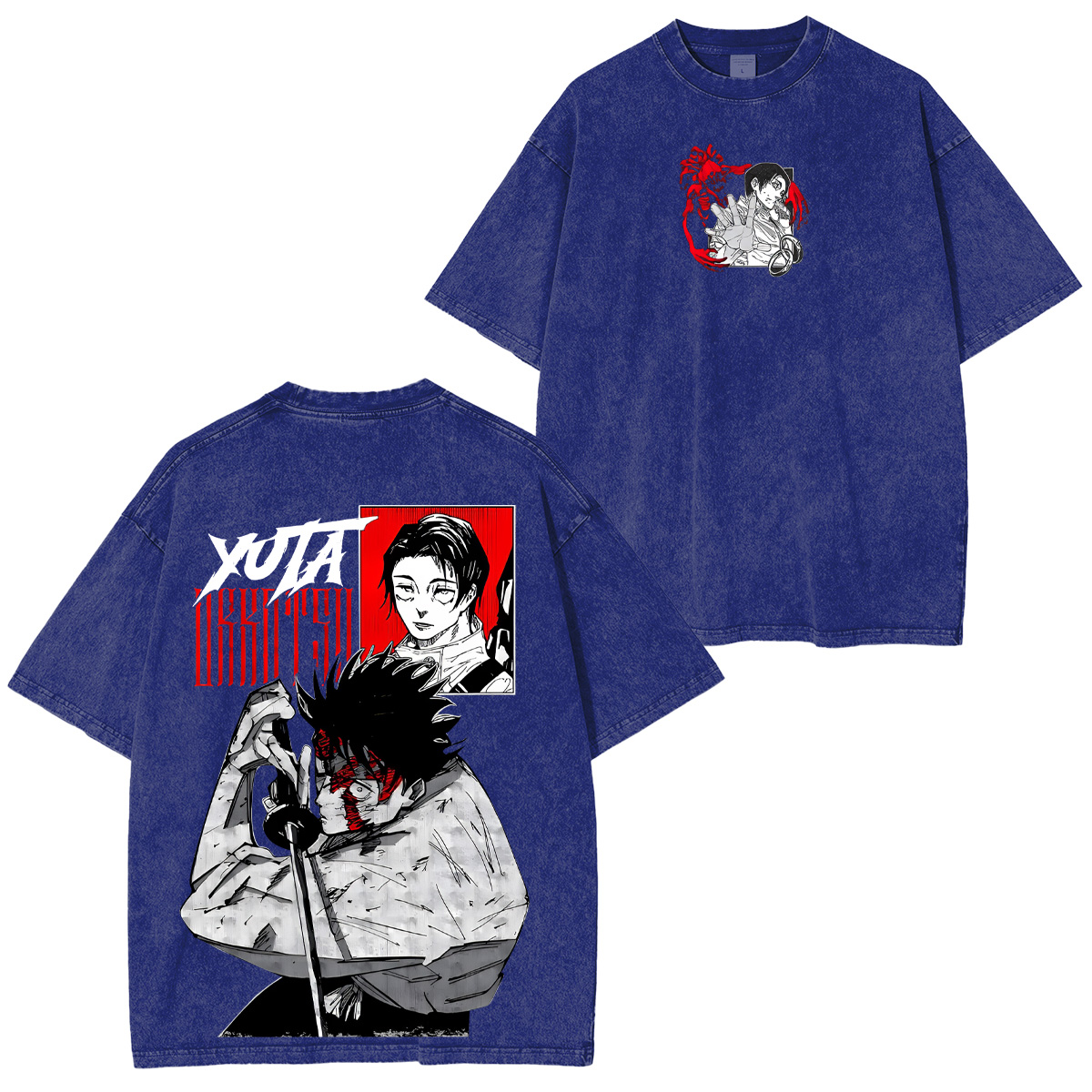 Jujutsu Kaisen Yuta Okkotsu Unisex Washed T-Shirt