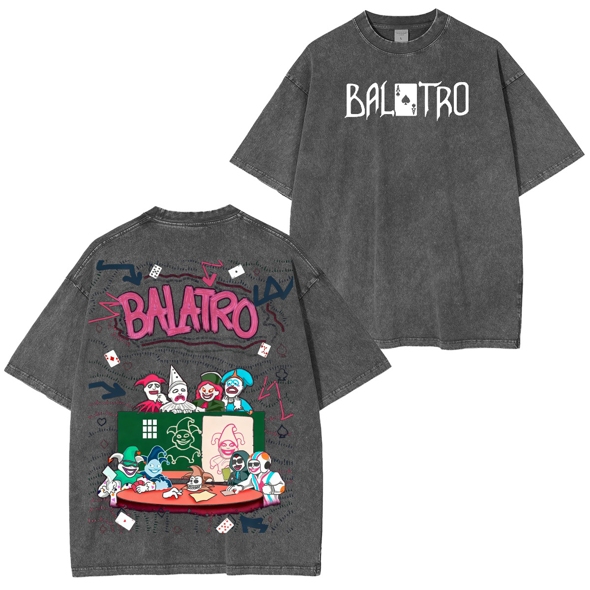 Balatro Washed T-shirt/Crewneck/Hoodie