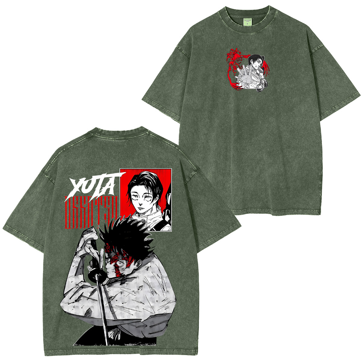 Jujutsu Kaisen Yuta Okkotsu Unisex Washed T-Shirt